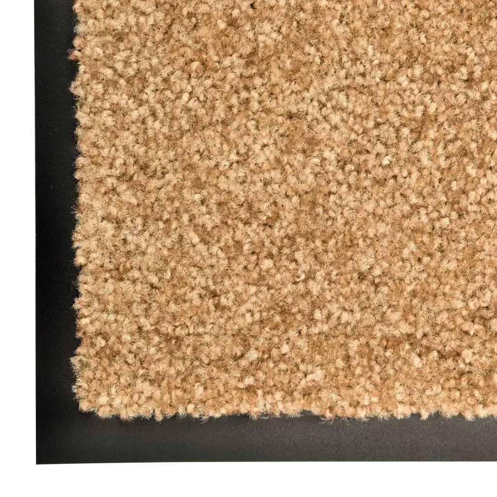  VidaXL Fußmatte Waschbar Creme 60x180 Cm