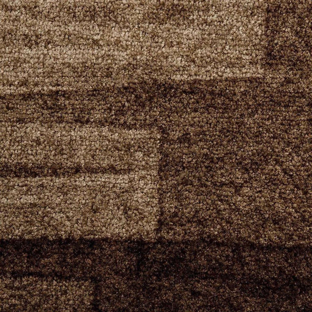  Teppich-Läufer Auf Maß Gekettelt Via Veneto Braun 80x400 Cm