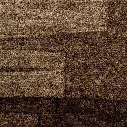  Teppich-Läufer Auf Maß Gekettelt Via Veneto Braun 80x400 Cm