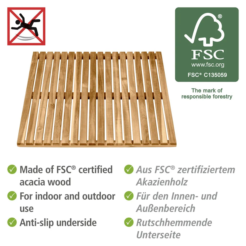 Wenko Baderost Indoor & Outdoor Acacia