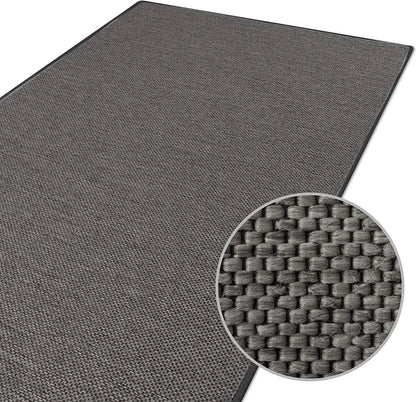  Teppich-Läufer Auf Maß Sabang Sisaloptik Anthrazit Breite: 66 Cm, Länge: 200 Cm
