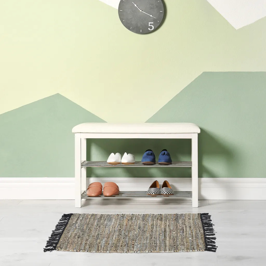  Relaxdays Flickenteppich 60 X 110 Cm