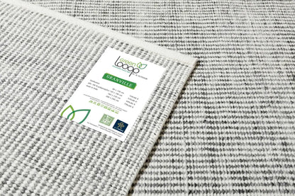  Green Looop - Kelim Teppich - Granville - Grau - 160x230
