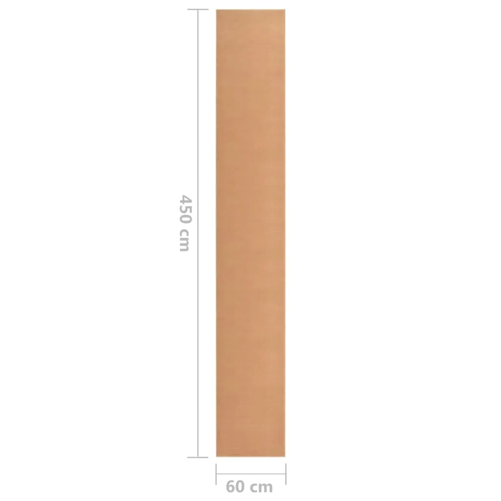  VidaXL Teppichläufer BCF Beige 60x450 Cm