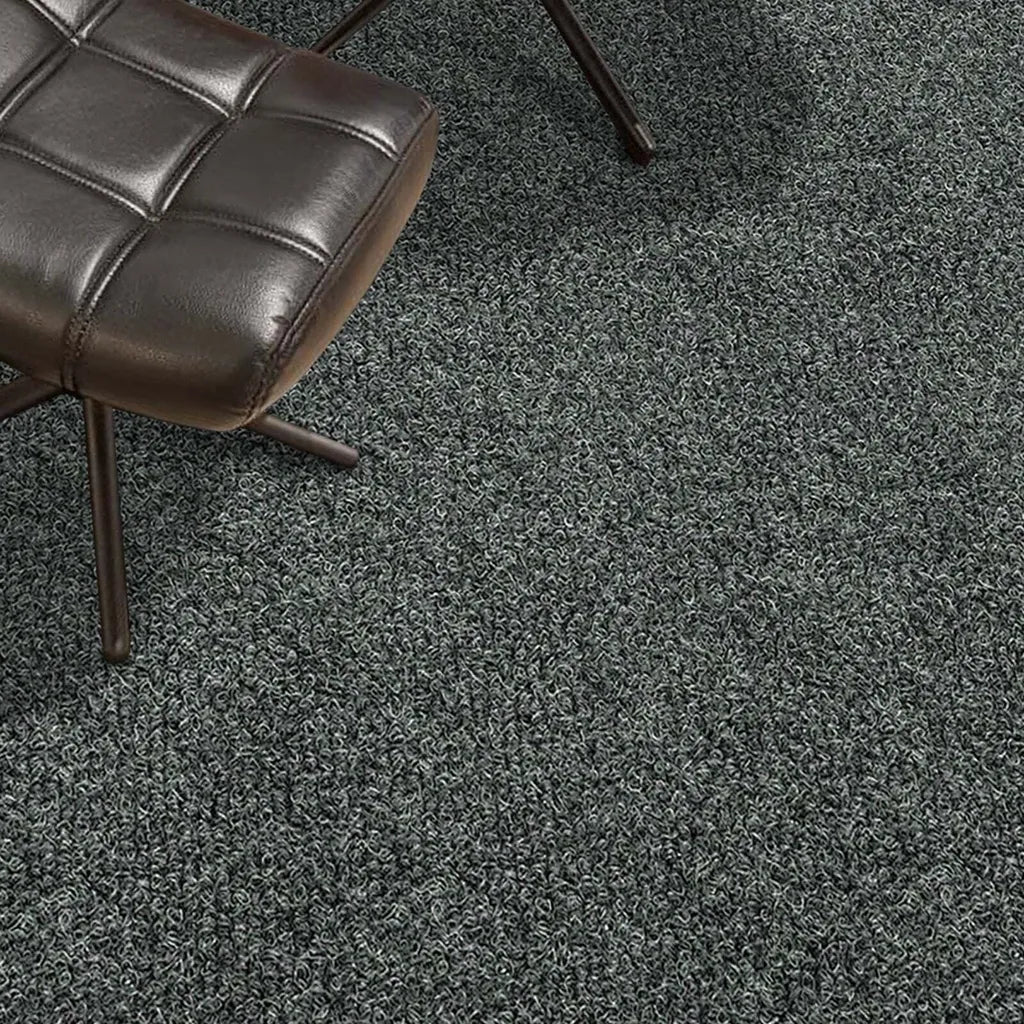  Teppichfliesen Can Can 50x50 Cm Selbstliegend Bitumen Rutschhemmend Bodenbelag Büro Gewerbe Grau