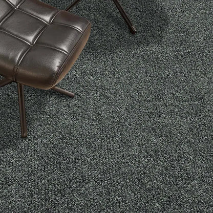  Teppichfliesen Can Can 50x50 Cm Selbstliegend Bitumen Rutschhemmend Bodenbelag Büro Gewerbe Grau