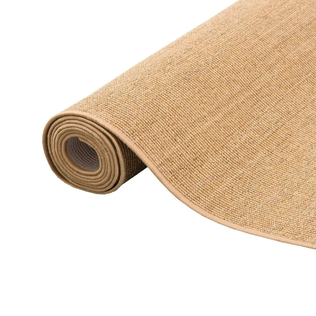  Sisal Natur Läufer Teppich Astra Nuss, Größe:80x400 Cm
