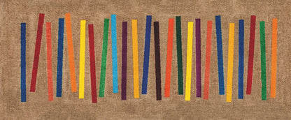  Wash+dry Mixed Stripes 80 X 200 Cm Waschbarer Teppich