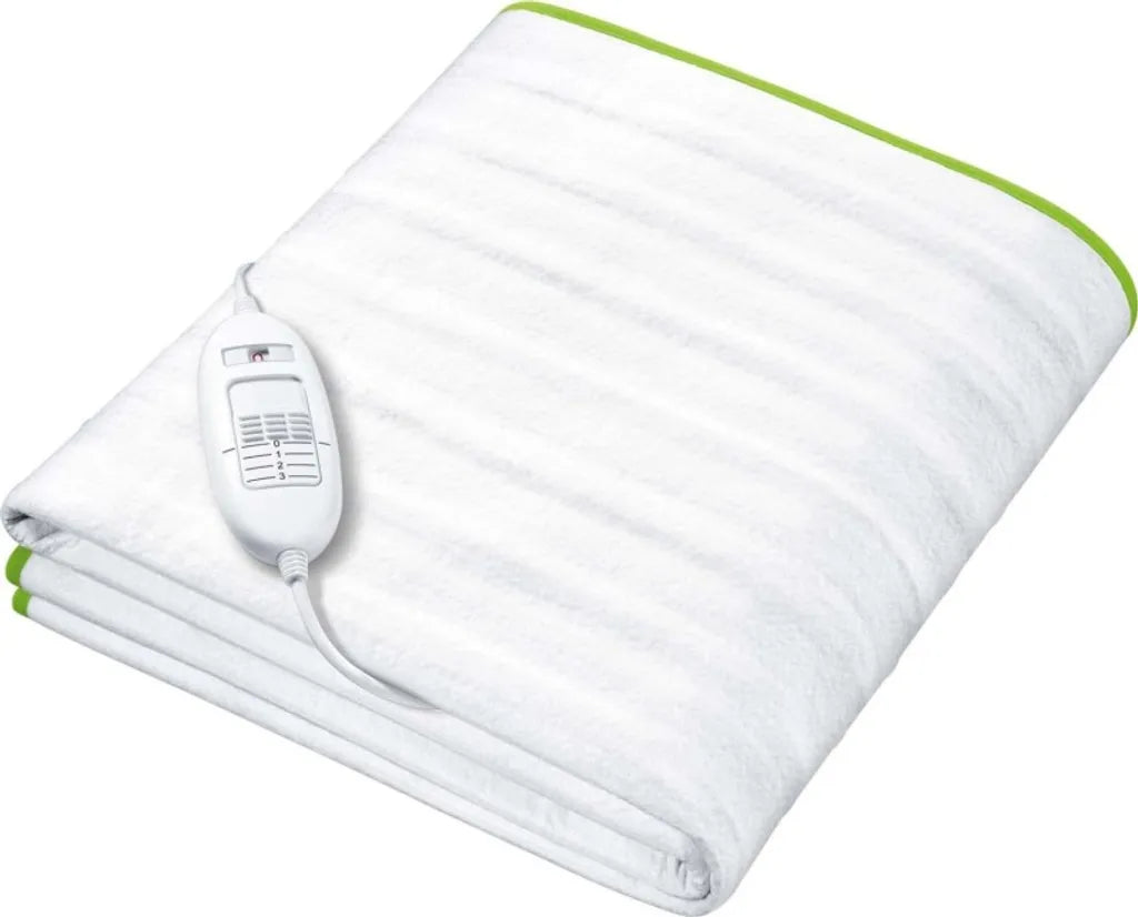  Beurer TS 15 Wärmeunterbett 150x80 Cm 3 Stufen 60W Vlies Waschbar Beleuchtet