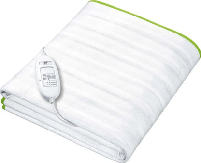  Beurer TS 15 Wärmeunterbett 150x80 Cm 3 Stufen 60W Vlies Waschbar Beleuchtet