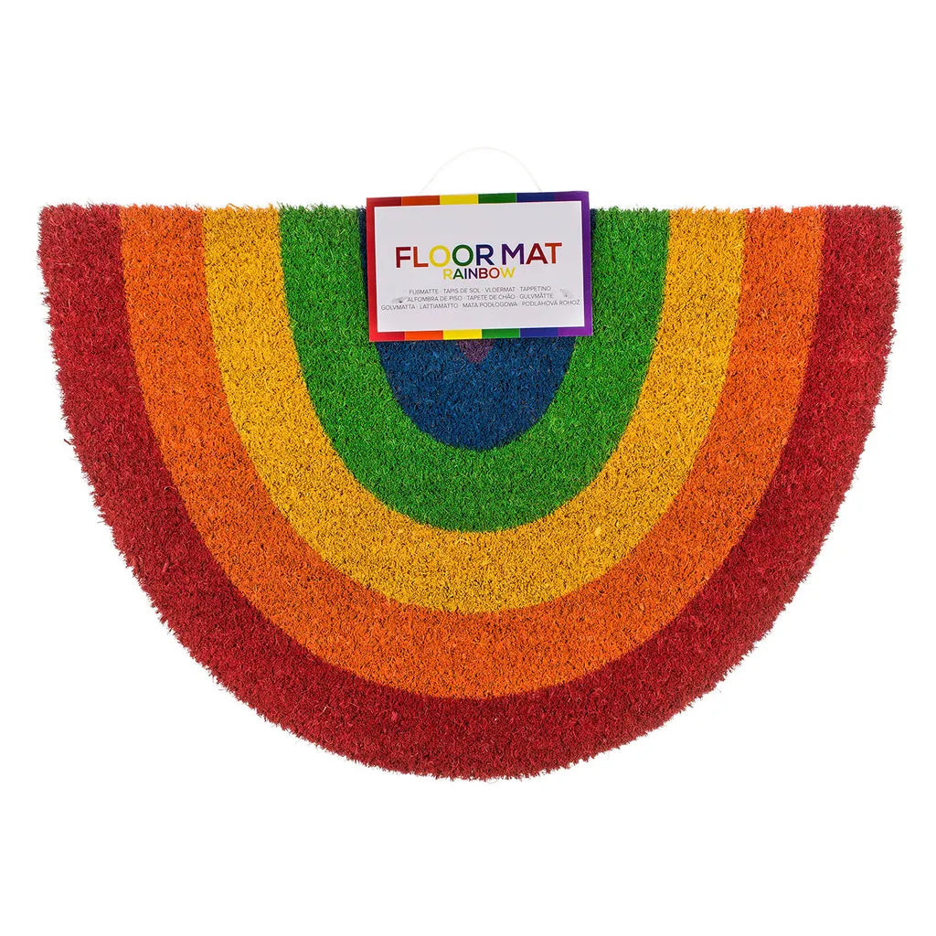  Fußmatte, Pride, Halbrund, Ca60x40cm, Mit Headercard Zum Aufhängen