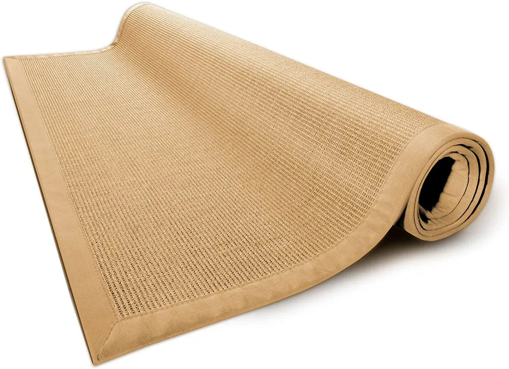  Sisal-Teppich Amazonas Natur/Kork Mit Bordüre 140 X 200 Cm