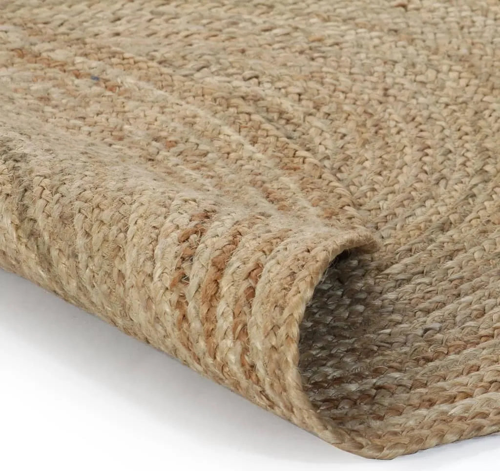  VidaXL Teppich Jute Geflochten 120 Cm Rund