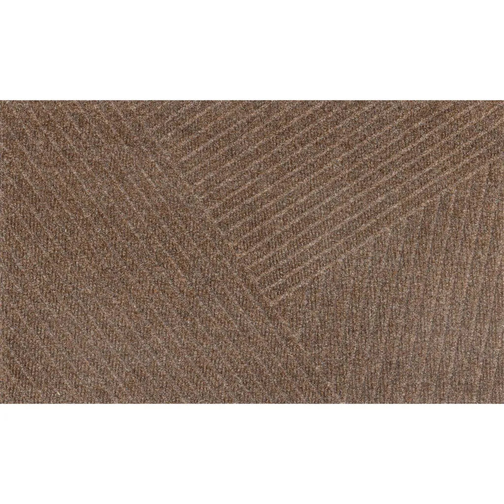  Wash+Dry Fußmatte Waschbar DUNE Stripes Taupe 45 X 75 Cm