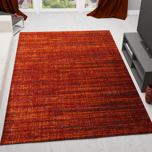  Teppich Wohnzimmer Sehr Dicht Qualitativ Melierter Teppich Terra, Maße:200x290 Cm