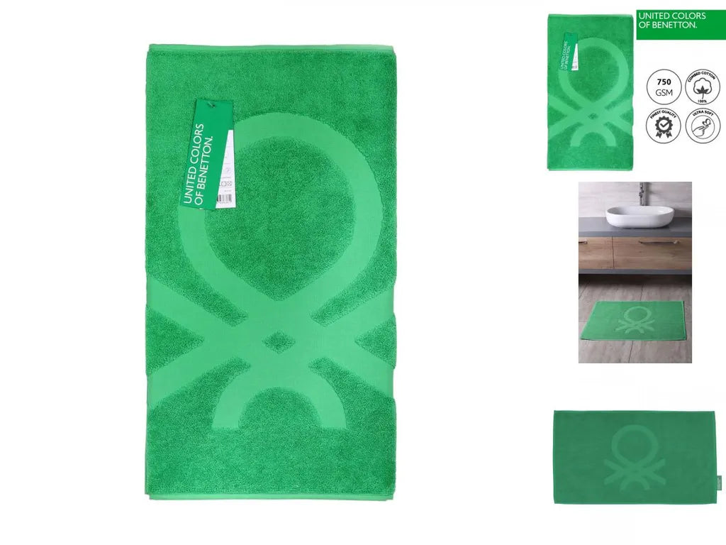  Badematte Benetton BE219 Grün 50 X 80 Cm