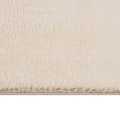  VidaXL Teppich Shaggy Waschbar Weich 160x230 Cm Rutschfest Beige