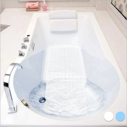 OneTwoFit Extra Lange Rutschfeste Badematte Mit 200 Saugnäpfen Duschmatte Maschinenbadematte 100x 40 Cm AB189