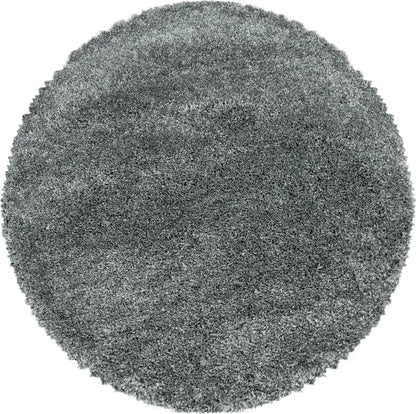  Teppium Hochflor Teppich Wohnzimmerteppich Unifarben Shaggy Rechteckig, Farbe:Hellgrau, Maße:240 Cm X 340 Cm, Form: Rechteckig