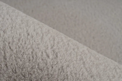  Kayoom - Hochflor Teppich Rabbit Light 525 Silber Grösse: 160cm X 230cm