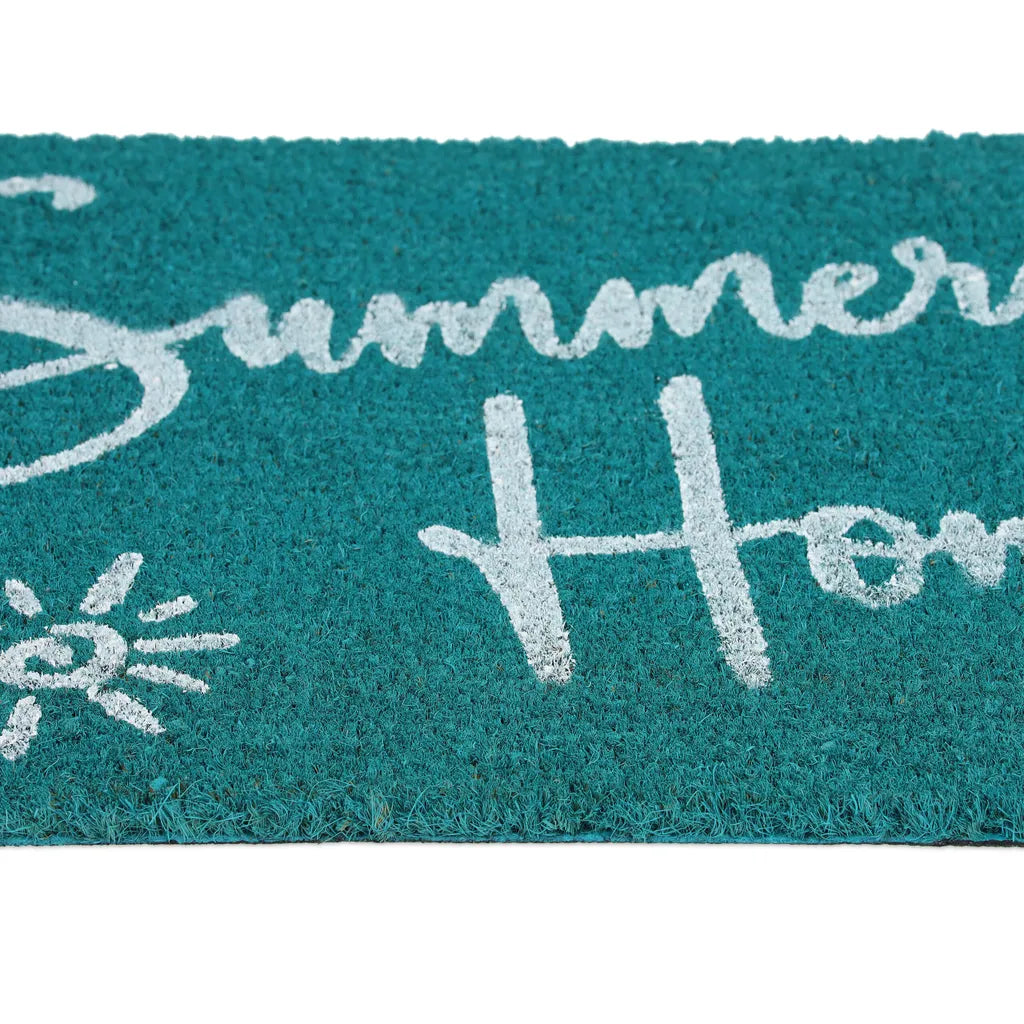  Relaxdays Kokos Fußmatte Summer Home