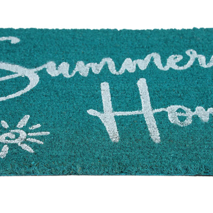  Relaxdays Kokos Fußmatte Summer Home