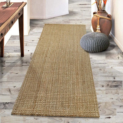  Jute-Teppich Urbano Bouclégarn Nature-Teppich Naturfaser Handgewebt 200 X 290 Cm