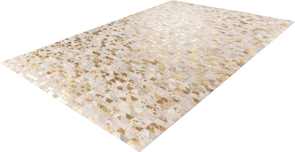  Kayoom - Designer Teppich Lavin 725 Gold / Multi Grösse: 160cm X 230cm