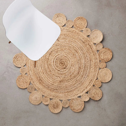  BUTLERS ALL NATURE Hanf-Teppich Ø110cm