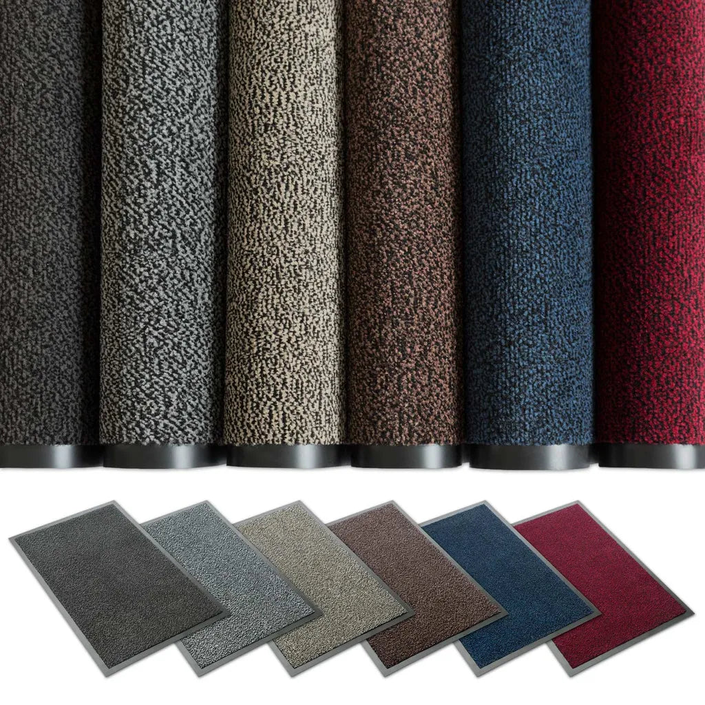  Schmutzfangmatte - Sauberlaufmatte Grau-schwarz Meliert 120 X 180 Cm