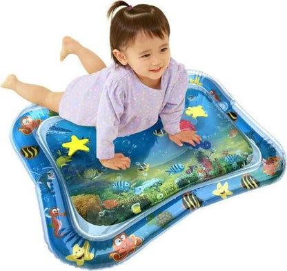  Baby Aufblasbare Wassermatte Für Kinder Kleinkinder Aufblasbare Wasser-Spielmatte Kleinkinder Spielmatte Frühe Entwicklung Perfektes Sensorisches Spielzeug
