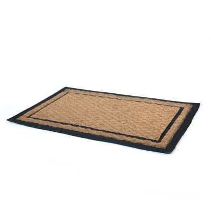  Homestyle4u 1778, Schmutzfangmatte Fußmatte Türmatte Fußabtreter Schmutzmatte Sisal Karo