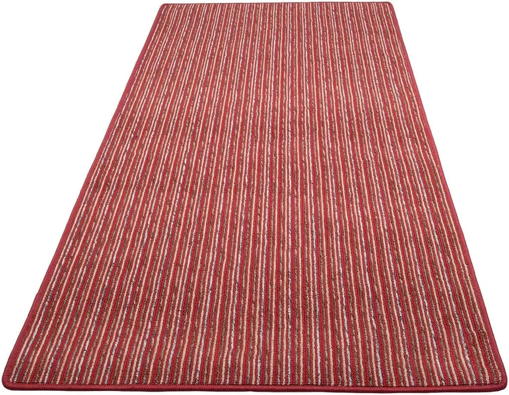  Teppich-Läufer Auf Maß Trier Rot Breite: 67 Cm, Länge: 400 Cm