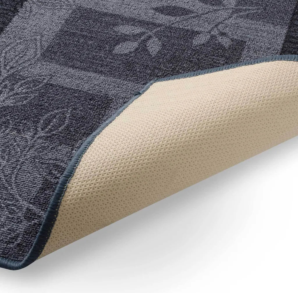  Teppich-Läufer Auf Maß Gekettelt Akzent Grau Breite: 80 Cm, Länge: 200 Cm
