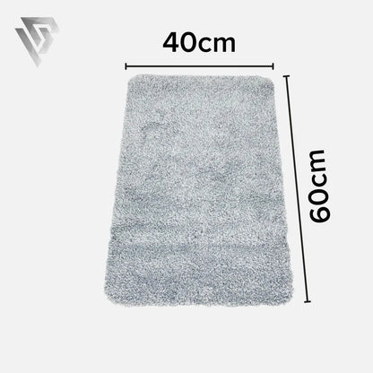  PLENTYFY Fußmatte Hello Kitty Grau 60 X 40 Cm - Fußmatte Außen Profimatte Rutschfeste Fußmatten - Waschbar Und Antibakteriell Fußabtreter Für Innen Und Außen Fußmatten Hello Kitty Türvorleger