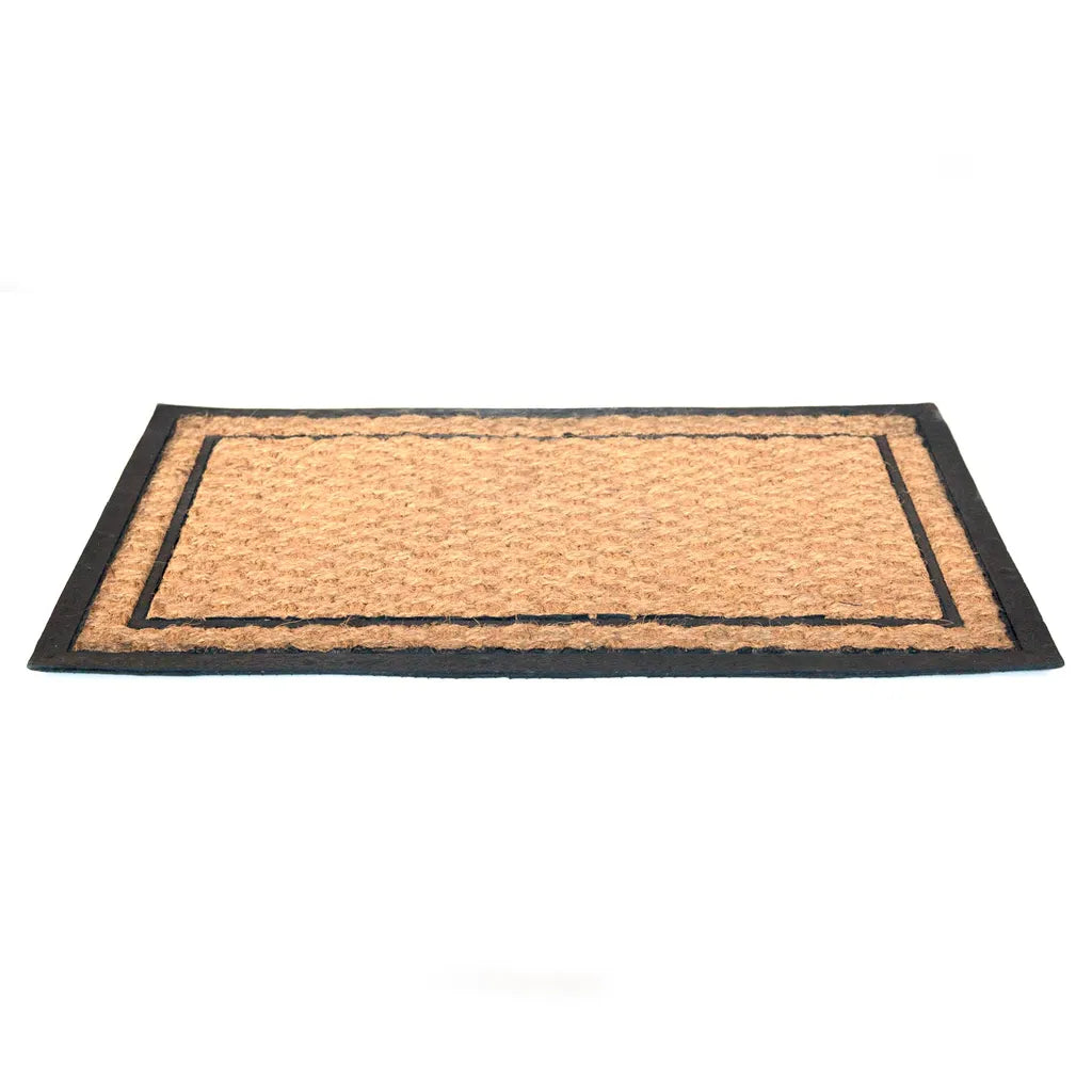  Homestyle4u 1778, Schmutzfangmatte Fußmatte Türmatte Fußabtreter Schmutzmatte Sisal Karo