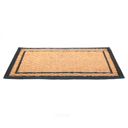  Homestyle4u 1778, Schmutzfangmatte Fußmatte Türmatte Fußabtreter Schmutzmatte Sisal Karo