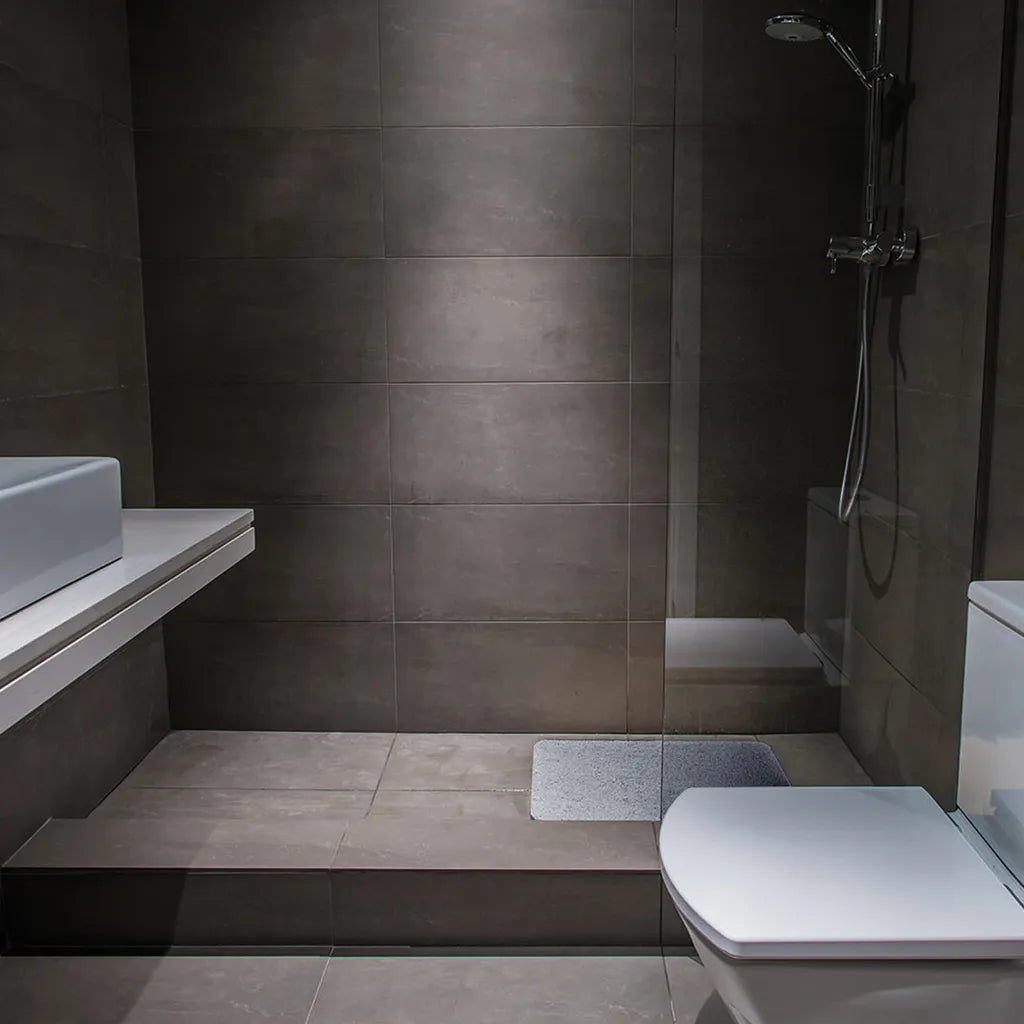  Hydro Wonder® Badezimmer- Und Duschmatte, Rutschfest, 40 X 60cm - Farbe Grau/anthrazit