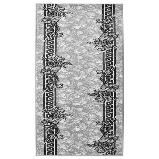  VidaXL Teppichläufer BCF Grau 100x150 Cm
