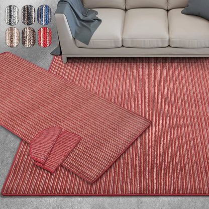  Teppich-Läufer Auf Maß Trier Rot Breite: 67 Cm, Länge: 400 Cm