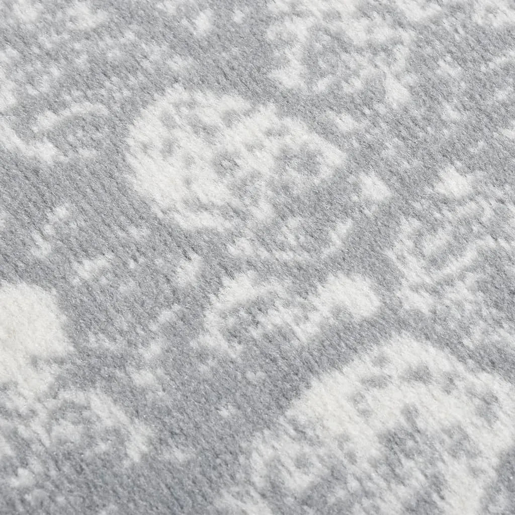  VidaXL Teppichläufer BCF Grau 100x150 Cm