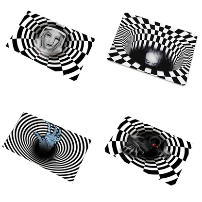  Horror Halloween Kanal Kanaldeckel Party Home Teppich Clown Falle Bodenmatte Badematten