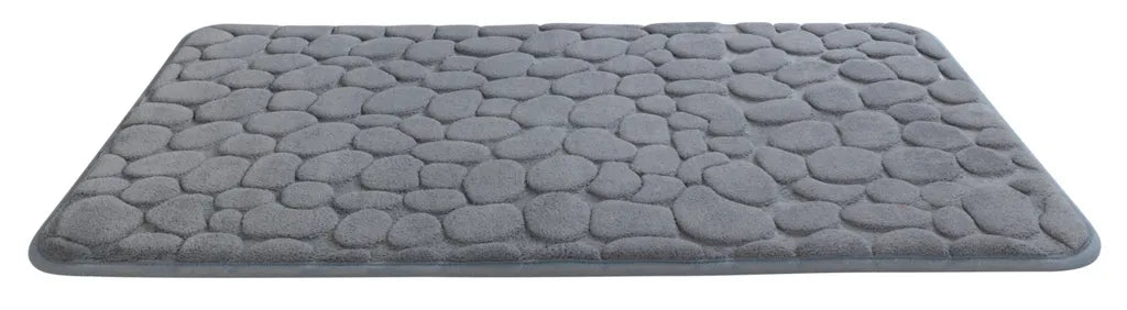 Wenko Badteppich Memory Foam Pebbles Grau