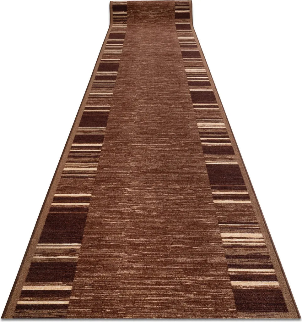  Läufer Antirutsch ADAGIO Braun 100x200 Cm Braun