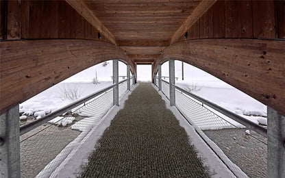  Outdoor Sicherheitsmatte Salz-Pfeffer 120x100cm