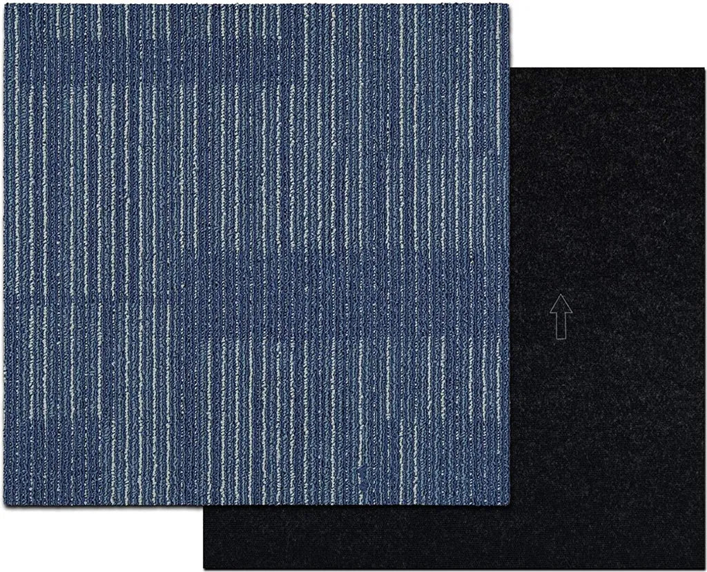  Teppichfliesen Linz Blau 05 50 X 50 Cm