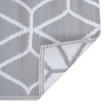  VidaXL Outdoor-Teppich Grau 80x150 Cm PP