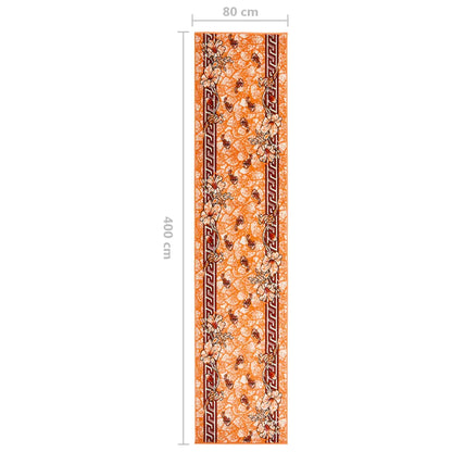  VidaXL Teppichläufer BCF Terrakottarot 80x400 Cm