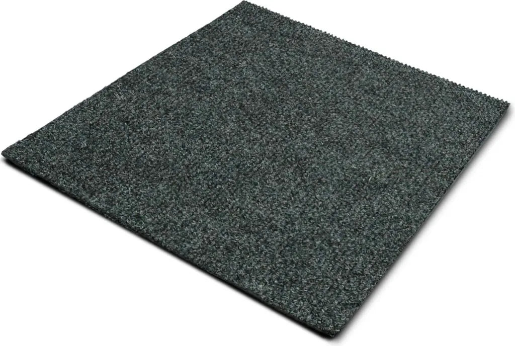  Teppichfliesen Can Can 50x50 Cm Selbstliegend Bitumen Rutschhemmend Bodenbelag Büro Gewerbe Grau