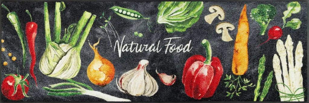  Wash+dry Fußmatte Natural Food Küchenteppich Waschbare Fußmatte